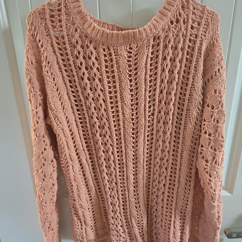 LuLaRoe Coral Knit Sweater